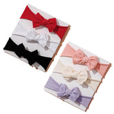 Tianhoudeger baby headbands six colors offer gentle stretch for versatile daily outfits.