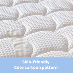 Tiankehan mini crib mattress quiet surface reduces tossing and rolling.