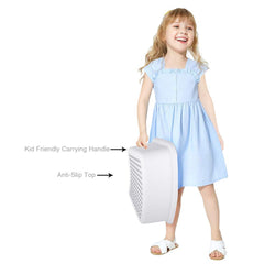 Tiawudi Step Stool uses non-toxic material with rounded edges for safe learning.