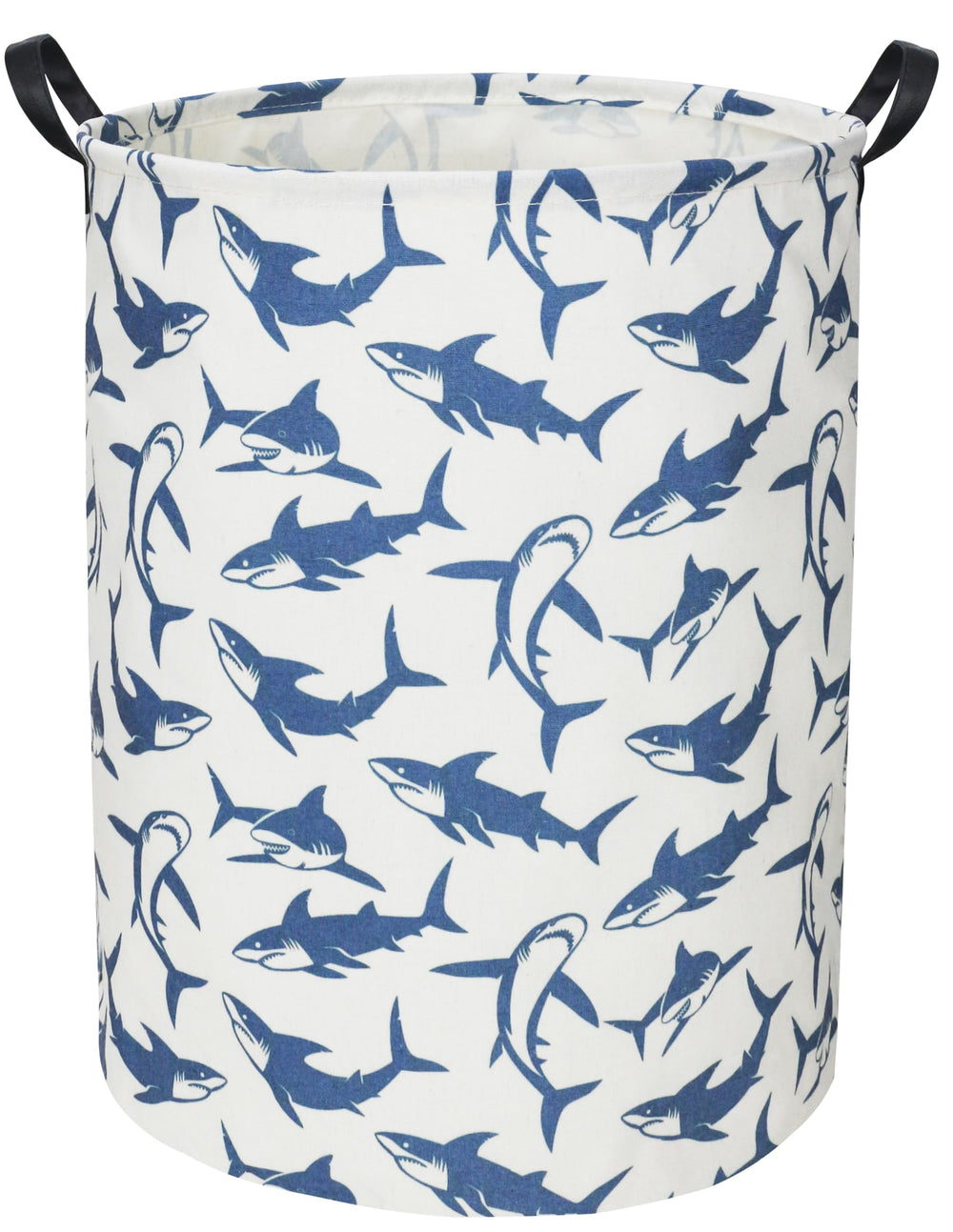 tibaolover shark kids laundry basket front view stores toys and clothes