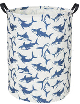 tibaolover shark kids laundry basket front view stores toys and clothes