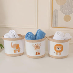 Tidelit baskets material closeup shows cotton rope and EVA edges for durability