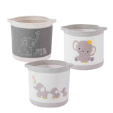 Tidelit elephant-design basket closeup-weave highlighting soft texture for nursery decor