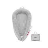 TidlyBear Baby Lounger front view offering calm, supervised lounging for newborns.