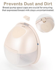 Tiga eufy spout cap fits E10/S1/S1 Pro with snug seal.