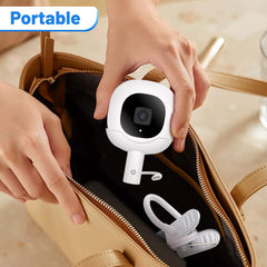 Tihii Type-C port clip mount for Nanit, convenient charging during use.