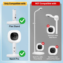 TiHii portable baby monitor mount folded for travel