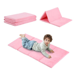Tiita Kids Nap Mat folded compact, portable design for small spaces and travel at daycare.