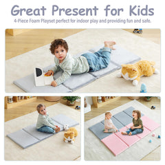 Tiita Kids Nap Mat removable cover closeup for hygienic cleaning.