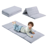 Tiita Kids Nap Mat soft fabric closeup for cozy daily rest.