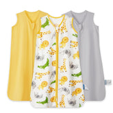 TILLYOU baby sleep sack animal design keeps baby cozy and breathable for summer nights.