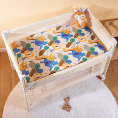 TILLYOU 38x24 pack-n-play fit close-up