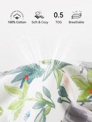 TILLYOU sleep sack easy care durable fabric remains soft after wash