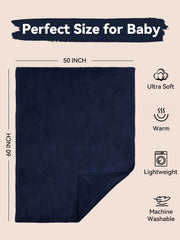 TILLYOU toddler blanket 50x60 size ideal for naps, daycare, and strollers.