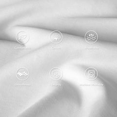 TILLYOU envelope-closure toddler pillowcase keeps pillow secure and safe.