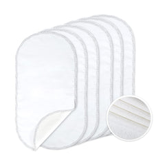 TILLYOU waterproof changing pad liner with soft cotton flannel top for baby comfort.