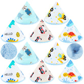 Timgle 10-piece coral velvet pee covers group with dinosaur prints for playful changes.