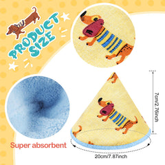 Timgle newborn pee cover cone shape designed to contain spills.