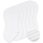 Timgle peanut-shape changing pad liner 6-pack provides portable waterproof protection for quick diaper changes