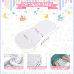 Timgle waterproof absorbent changing pad liner keeps surfaces clean during messy changes