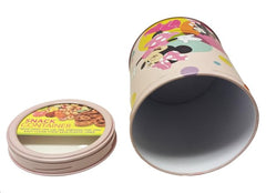 The Tin Box Company Minnie screw-top lid container ideal for portable dry snacks.
