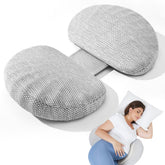 Tinkerz pregnancy pillow memory foam core showcases adaptive comfort and long-lasting support.
