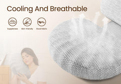 Tinkerz pregnancy pillow portable design enables easy packing for travel.