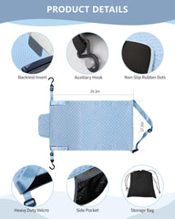 TinlyFinly toddler airplane bed extended-seat-space on plane for reading and play