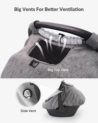 TinlyFinly universal-fit-elastic-edges ensures a snug, secure fit.