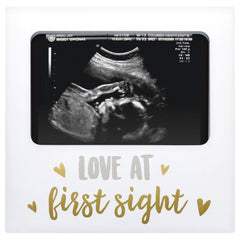 Tiny Ideas Love at First Sight wall display showcases your baby's first ultrasound memory.