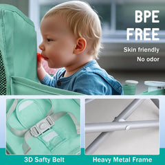 Tiny Marvels 3-in-1 chair in use at the dining table.