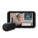 Tiny Traveler TT006B front view showcases the compact monitor for car travel and peace of mind.