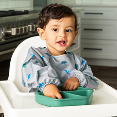 Tiny Twinkle divided plate with three sections for varied foods and portions