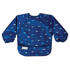 Tiny Twinkle long sleeve bib full body coverage prevents mess during mealtime