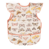 Tiny Twinkle mess-proof baby bib Flutter front view keeps outfits clean during meals.