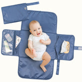 Tiny Twinkle portable changing pad folded for ultra-compact travel storage