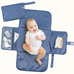 Tiny Twinkle portable changing pad folded for ultra-compact travel storage