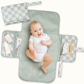 Tiny Twinkle portable diaper changing pad folded flat for compact travel storage