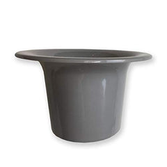 Tiny Undies Top Hat Potty grey nighttime setup supports easy nighttime EC potty routines.