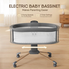 TinyGlow bassinet timer-modes enable energy-saving nap windows with predictable rest times.