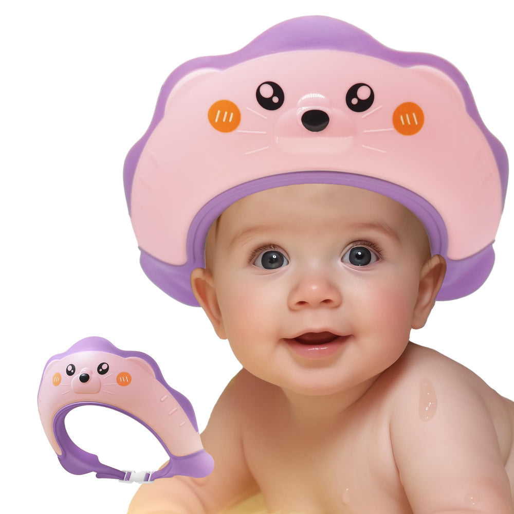 TinyGuardian sea lion shower visor front view protects eyes from shampoo splashes