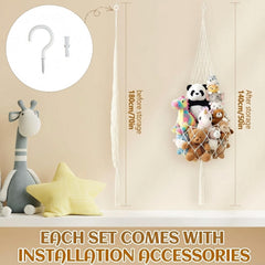 Tioncy ceiling-mounted hammock closeup cotton material features fringe details and Bohemian style.