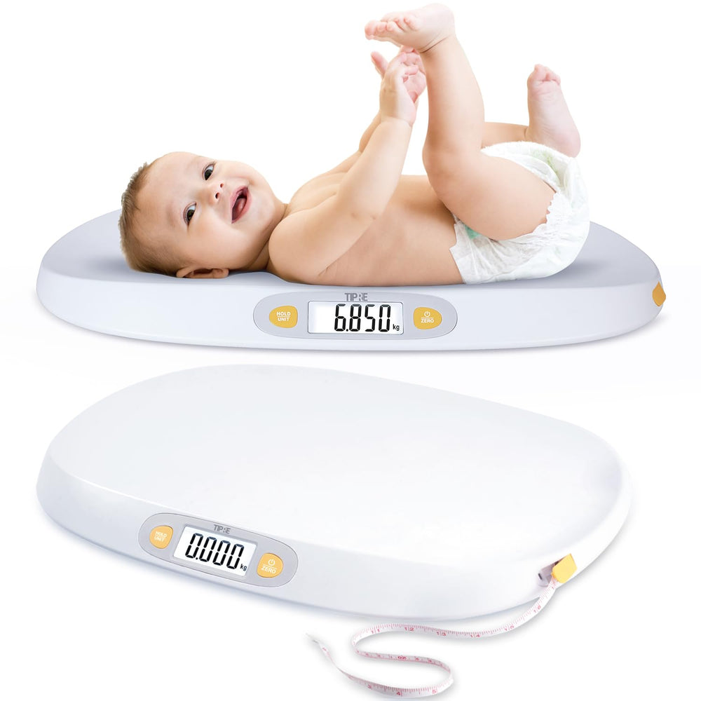 TIPRE baby-scale full-platform provides a stable weighing surface for infants.