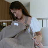 TISU Nursing Cover with structured top offers privacy during feeds on the go