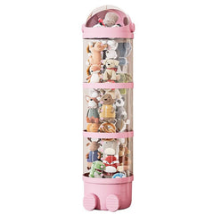 TISWEET stuffed animal storage tube base diameter 11 inches for spacious toy storage