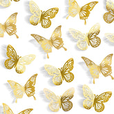 Tixiquns Gold Butterflies collection adds shimmering DIY decor to celebrations.