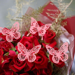 Tixiquns pink butterfly decor large butterflies add dramatic focal points to walls.