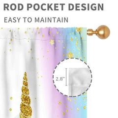 TKUYO two-panel set for quick hanging and versatile window decoration