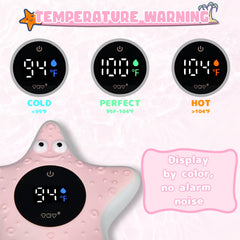 TKY baby bath thermometer digital water temperature reading at a glance