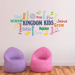 TOARTi wall decal in a classroom sparks inspiration with bright colors and a clear message.